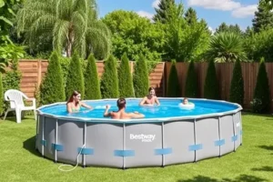Bestway Pool 305 x 200 x 84 – Anleitung – Aufbau und Inbetriebnahme des Bestway Pools einfach erklärt